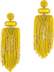 Deepa Gurnani Jody Fringe Drop Earrings
