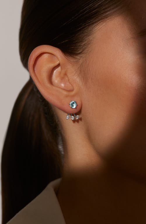 Nadri Natural Beauty Jacket Earrings In Metallic