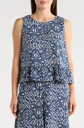 Vince Camuto Sleeveless Peplum Top
