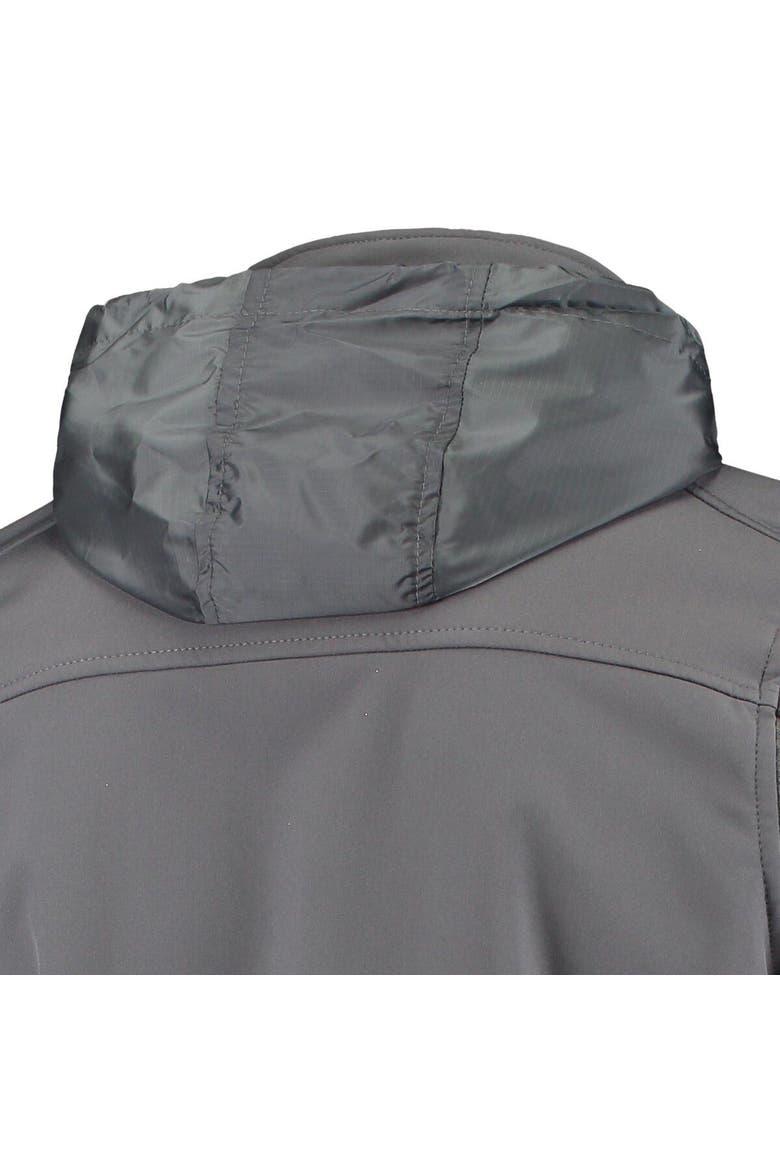 Men's Dunbrooke Graphite Cleveland Browns Circle Zephyr Softshell Full-Zip Jacket, Alternate, color, Graphite