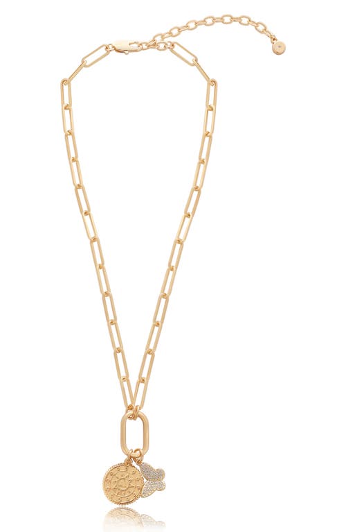 Ettika Carabiner Pendant Necklace