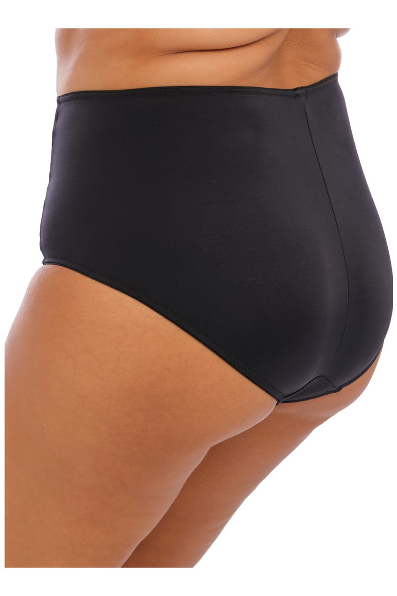 Sachi Full Figure Briefs, Alternate, color, BLACK