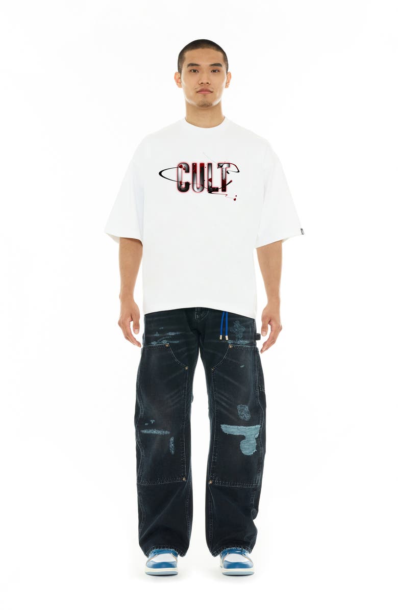 Cult of Individuality Crewneck Graphic T-Shirt, Alternate, color, 