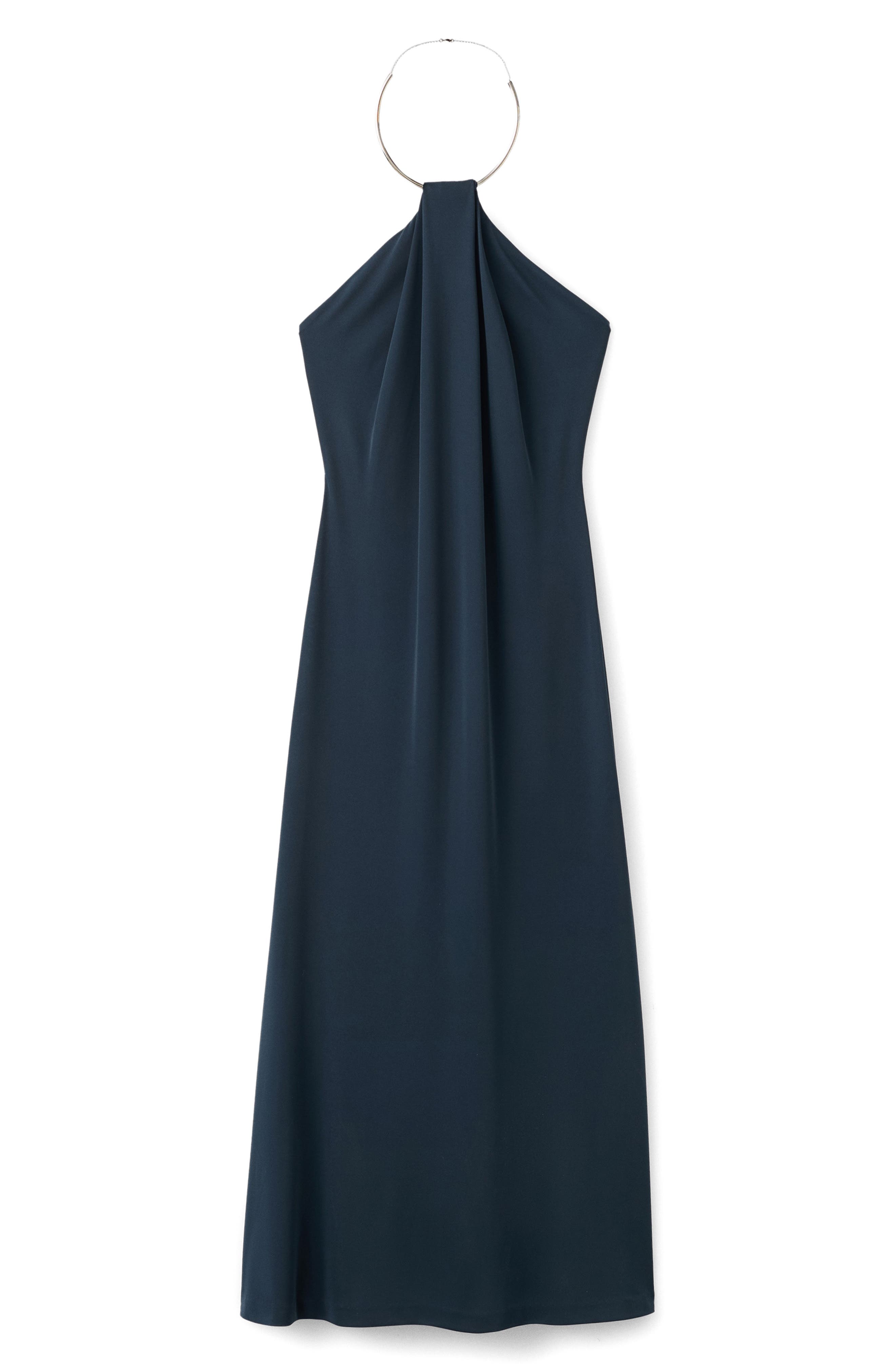 Choker Neck Sleeveless Dress