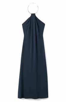 Choker Neck Sleeveless Dress