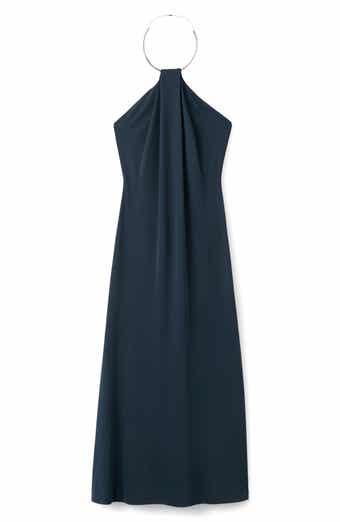 Choker Neck Sleeveless Dress