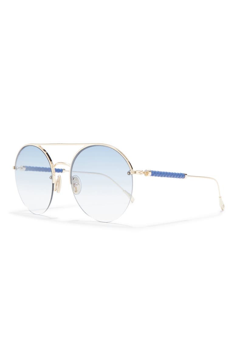 56mm Round Sunglasses, Alternate, color, 32W