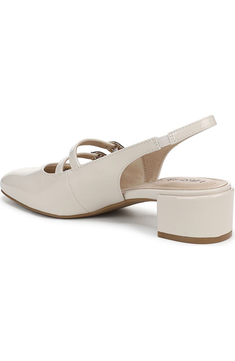 LifeStride Beatrice Slingback Pump, Alternate, color, Almond Milk