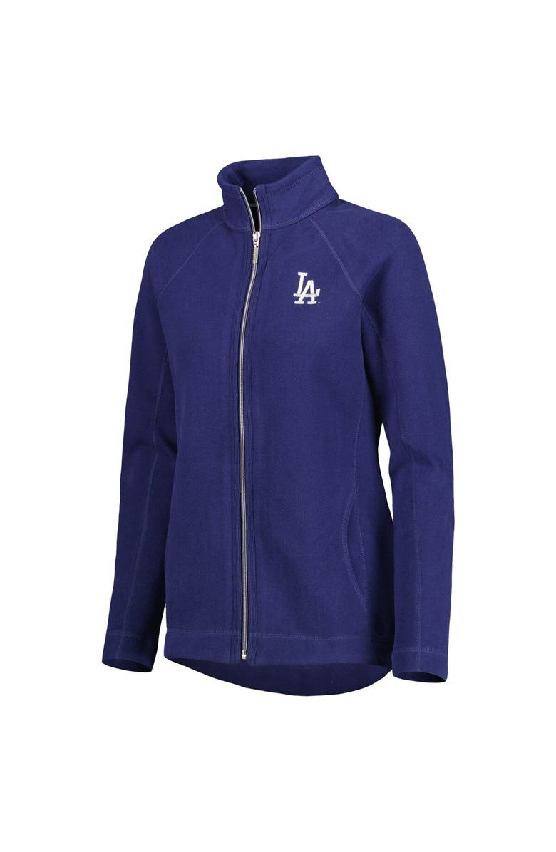 Tommy Bahama Women's Tommy Bahama Royal Los Angeles Dodgers Aruba Raglan Full-Zip Jacket, Alternate, color, 