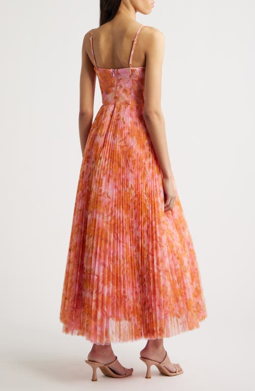 HUTCH HUTCH PLEATED COCKTAIL DRESS