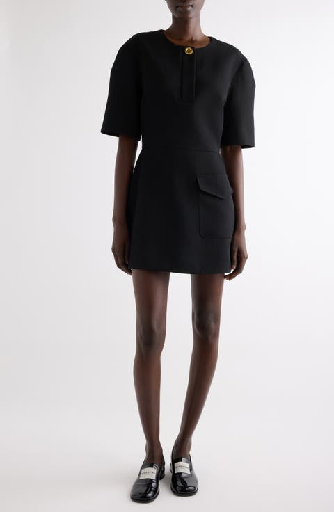 ワンピース GIVENCHY FW24 Givenchy Dress (BW229920GU 001) Evening dress in lace with embroidered pearls in - dark
