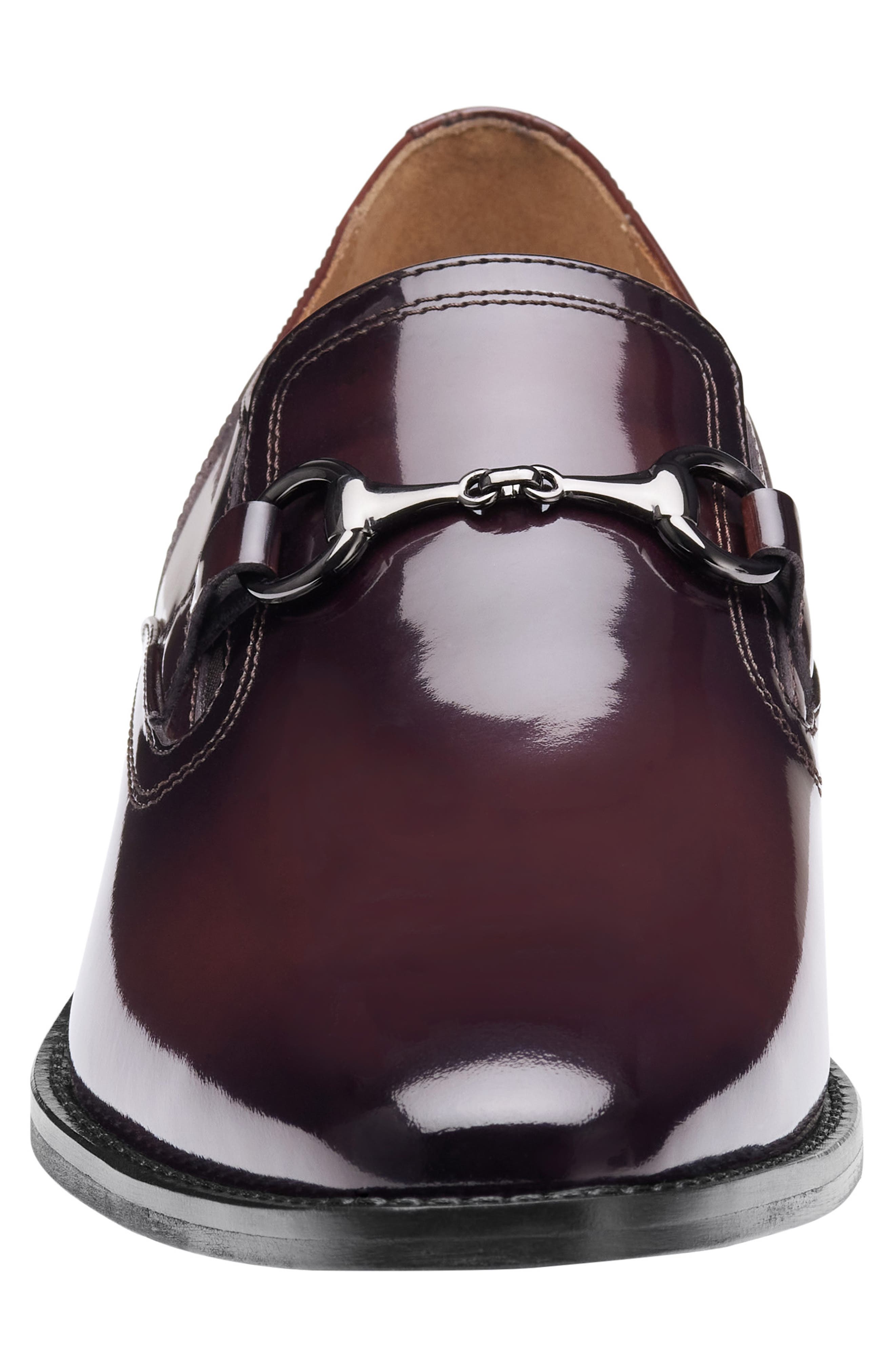Richland Bit Loafer, Alternate, color, BURGUNDY BRUSH-OFF LEATHER