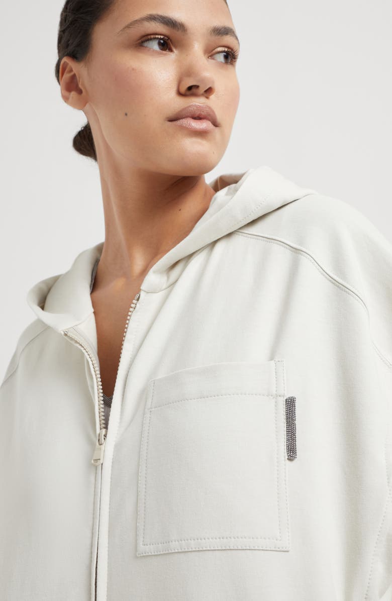 Brunello Cucinelli Lightweight French terry sweatshirt, Alternate, color,