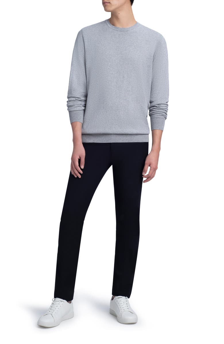 Bugatchi Cotton 
Cashmere Crewneck Sweater, Alternate, color, 