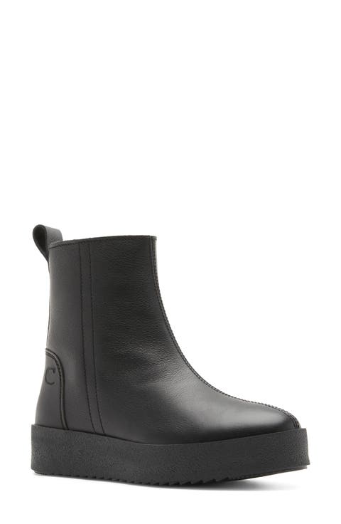 Exquisite Leather Bootie