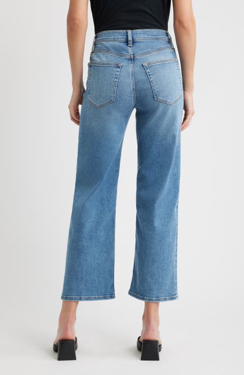 Frame Le Sleek Straight High Waist Straight Leg Jeans In Blue