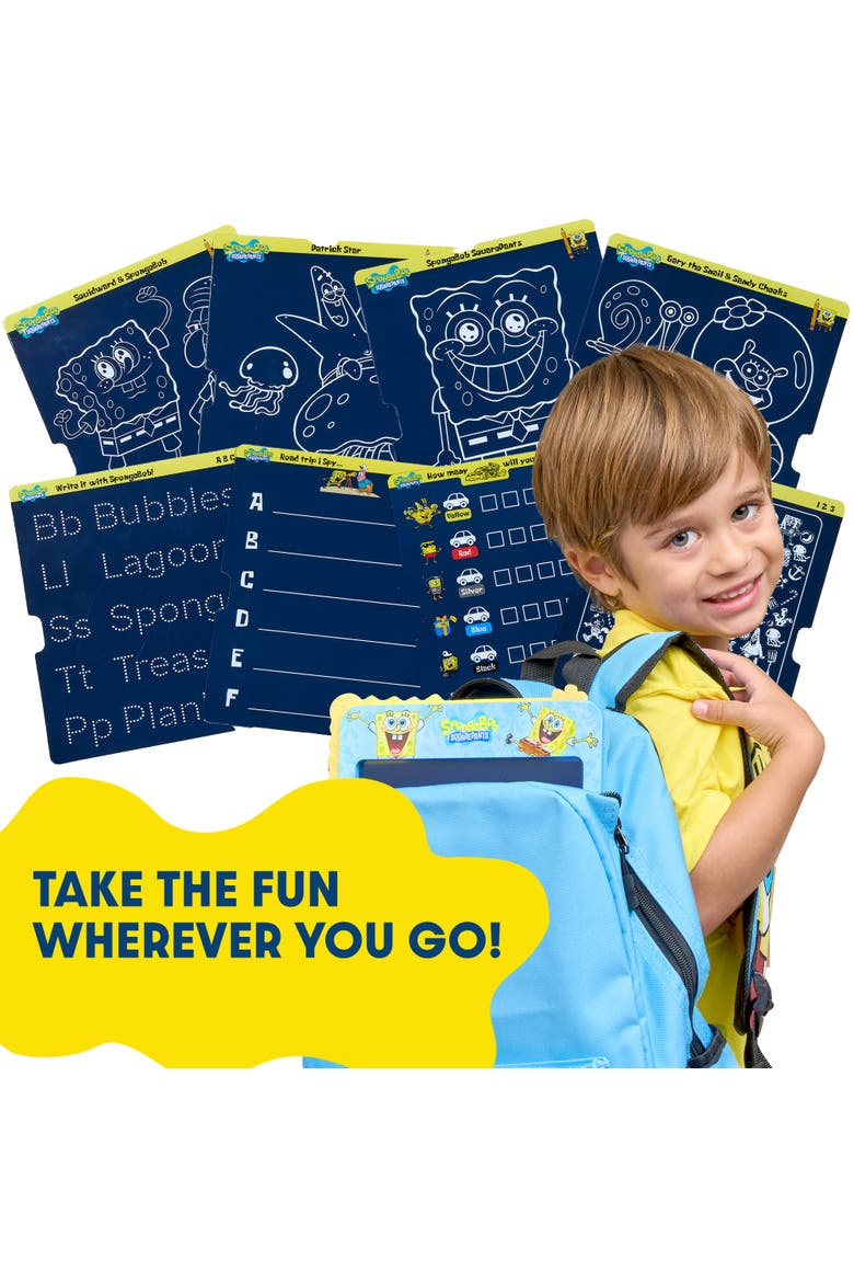 Spongebob Lcd Doodle Writing Tablet, Alternate, color, Blue
