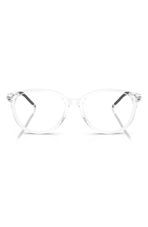 Diesel ® 54mm Oval Optical Glasses In White