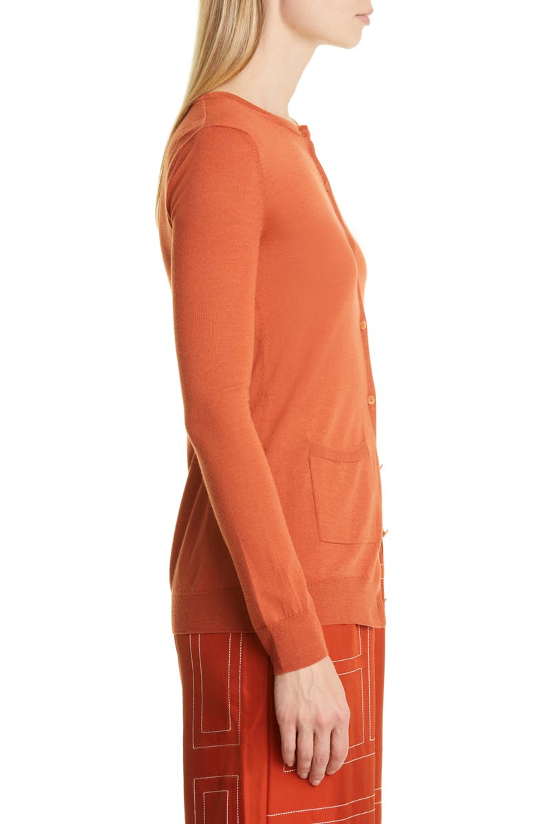 TOTEME Merino Wool Cardigan, Alternate, color,