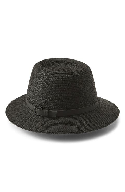 Billie Raffia Fedora