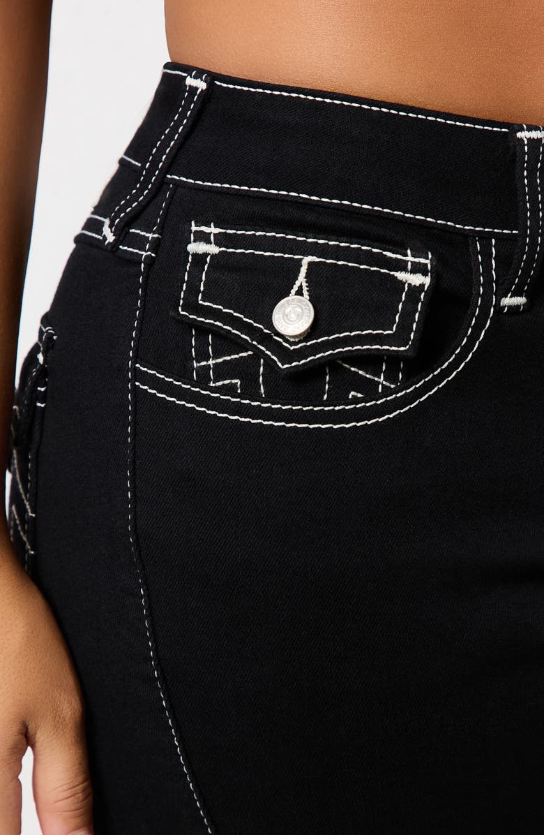 True Religion Joey Flap Pocket Flare Leg Jeans, Alternate, color, 