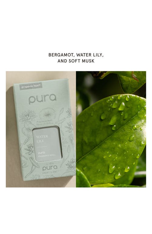 Pura 2-pack Diffuser Fragrance Refills In Water Lily