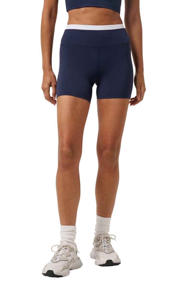 Moveknit Bonded Shorts, Main, color, NAVY BLAZER