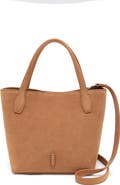 Thacker Asher Suede Crossbody Tote