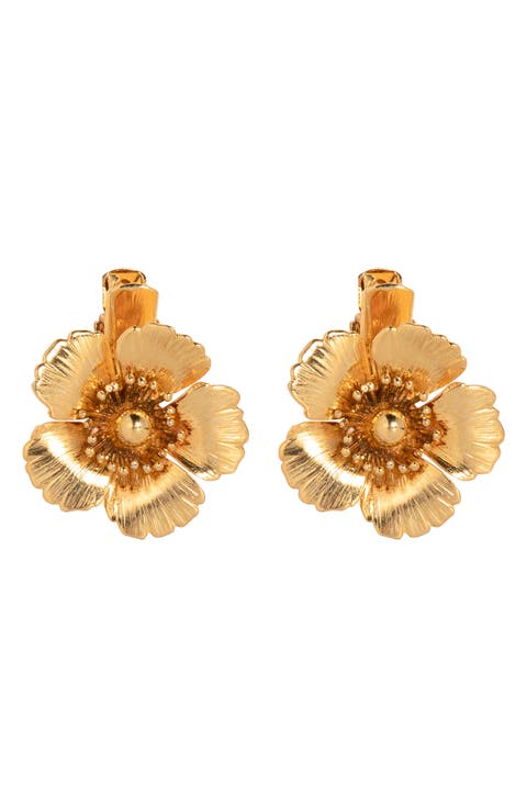 Set of 2 Collette Flower Barrettes