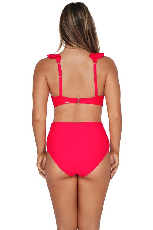 SUNSETS SUNSETS CAPRI HIGH WAIST BIKINI SWIM BOTTOMS 