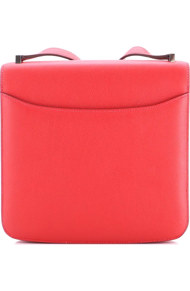 Pre-Owned Hermes 2002 Shoulder Bag Evercolor 20, Alternate, color, Rouge De Coeur