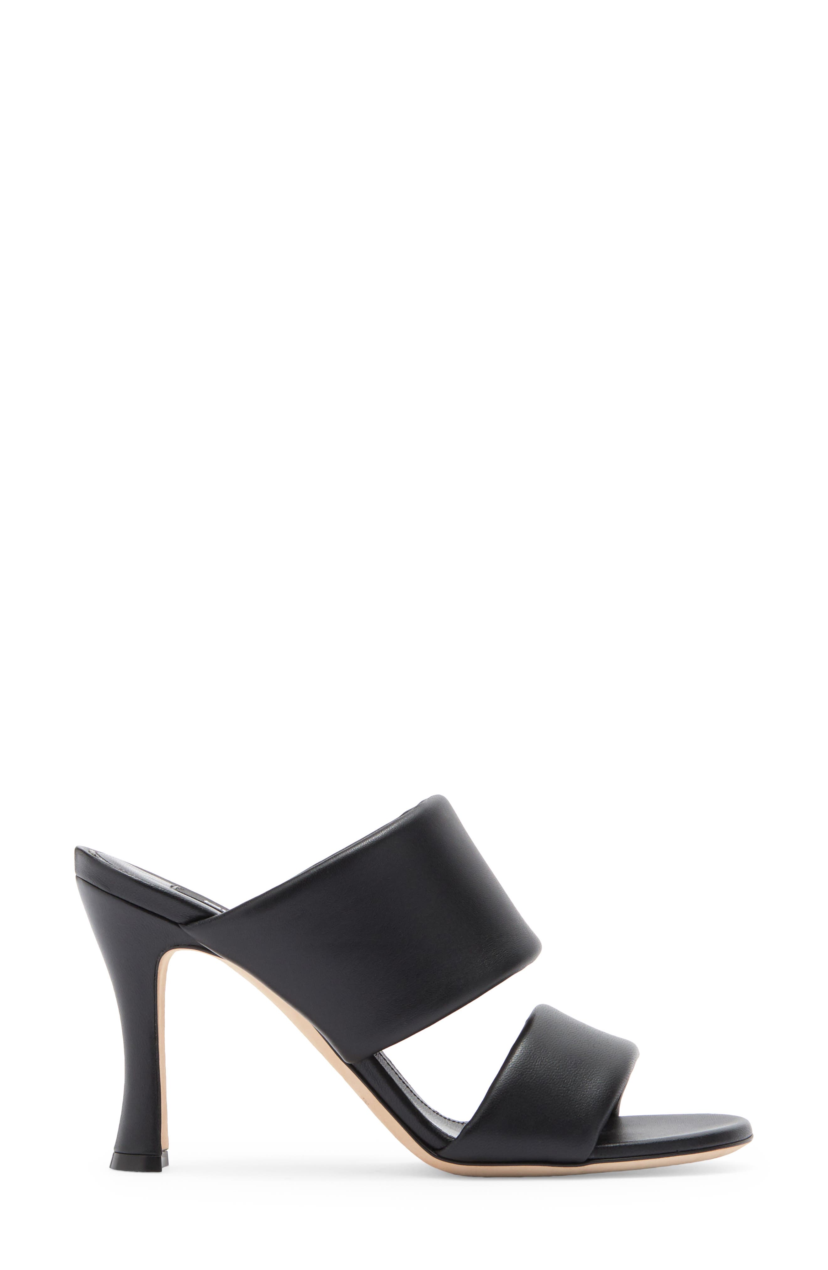 Sergio Rossi Two Strap Slide Sandal, Alternate, color, 