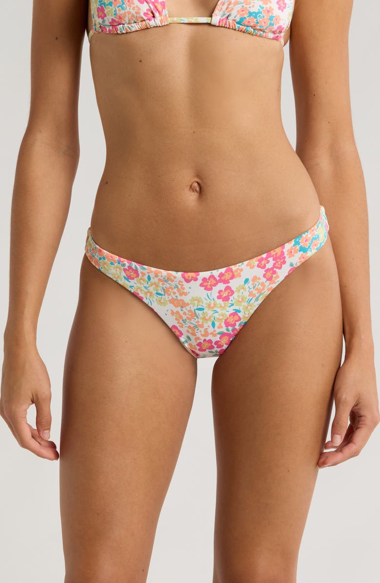 Roxy Floral Bikini Bottoms, Main, color, 