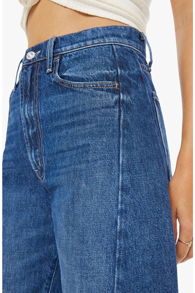 The Half-Pipe Frayed High Waist Bermuda Shorts, Alternate, color, DID YOU BRING ME ANYTHING