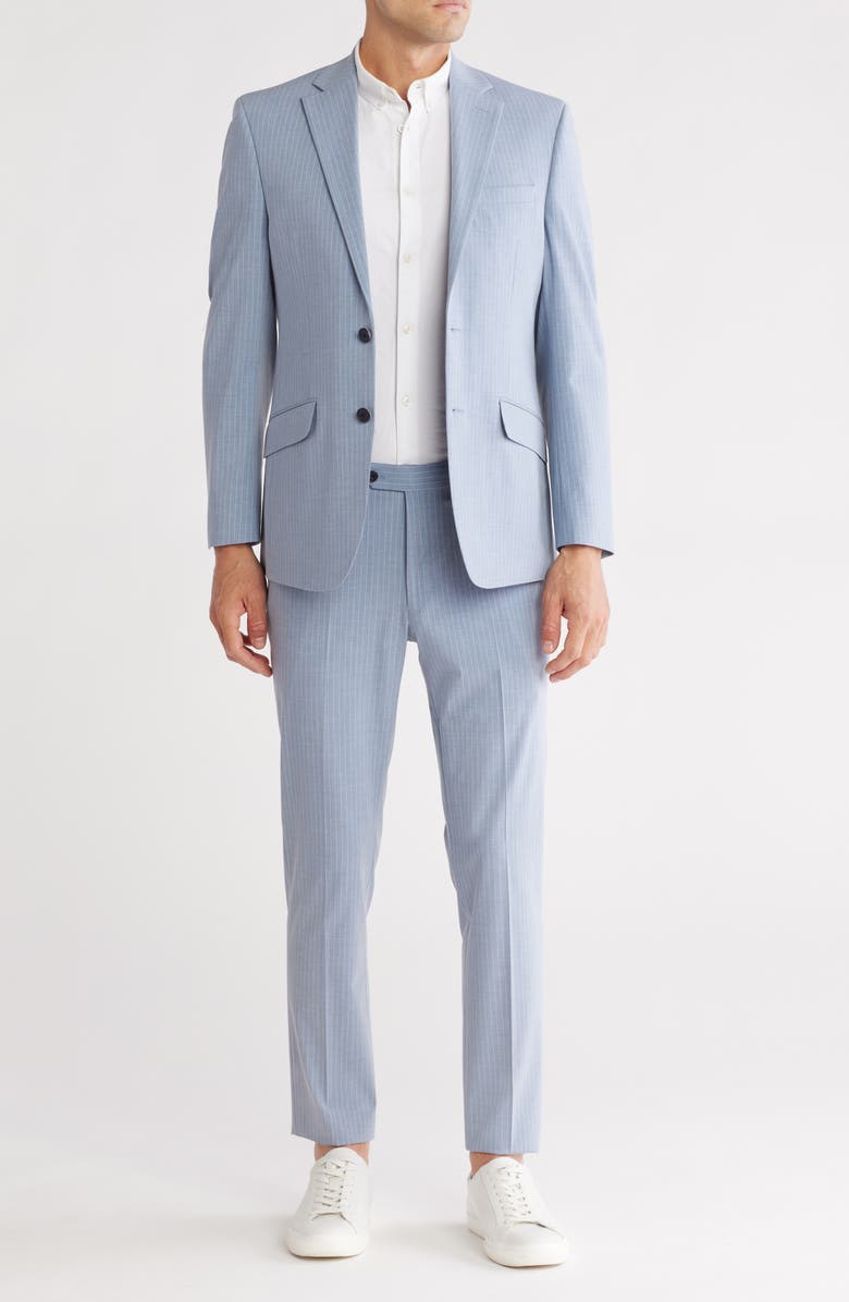 Ben Sherman Pinstripe Stretch Suit | Nordstromrack