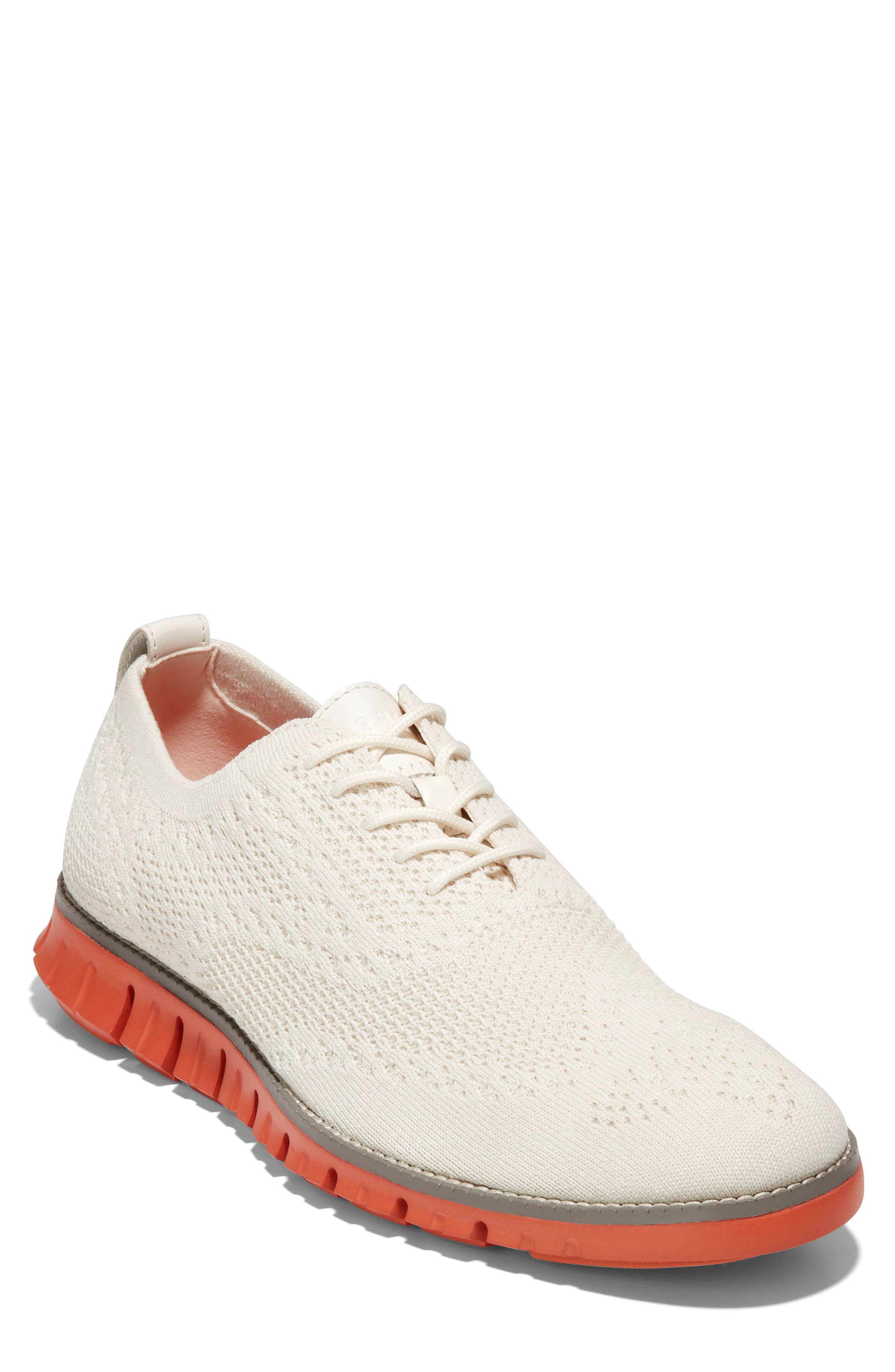 Cole Haan Zerogrand Stitchlite Wingtip Knit Lace-Up Shoe, Main, color, 