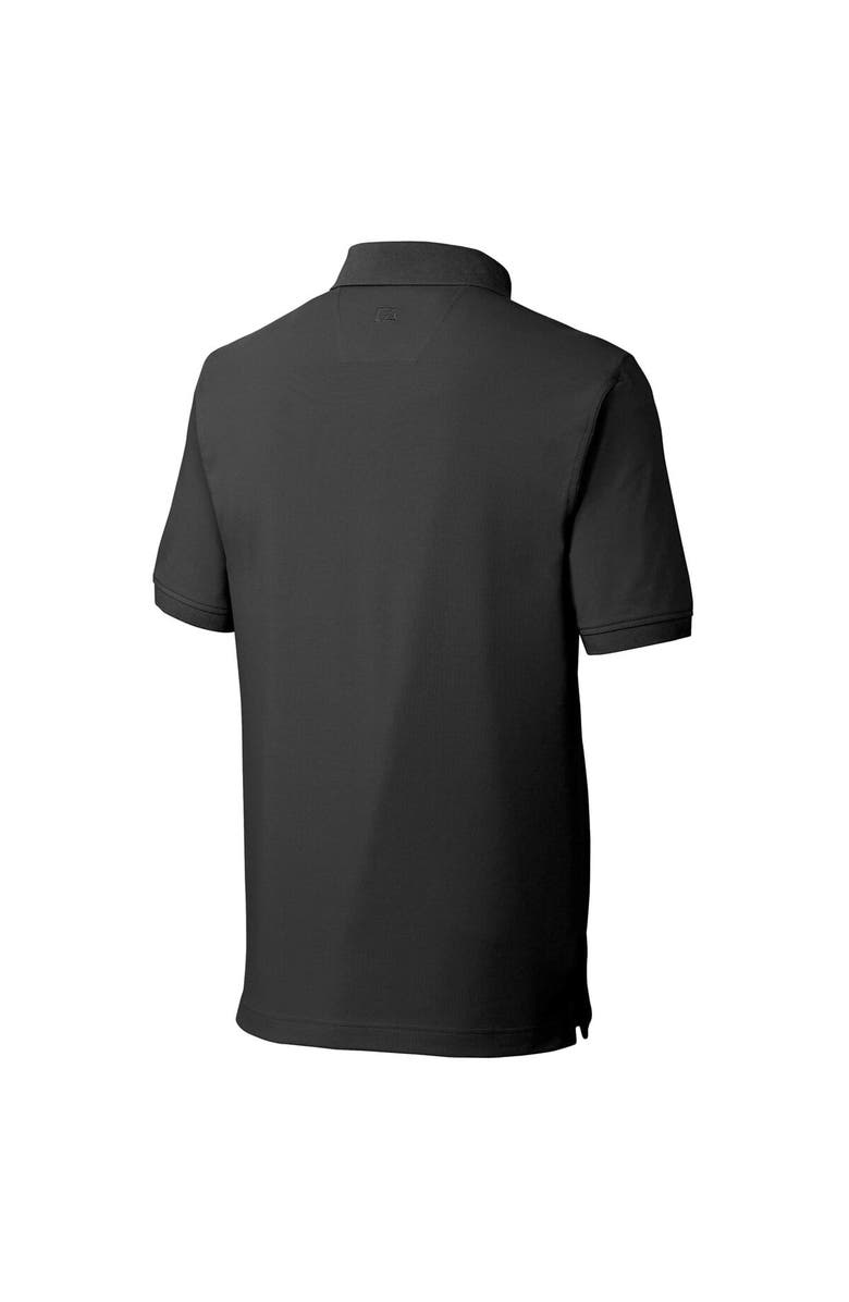 Cutter & Buck Men's Cutter & Buck Black Sacramento River Cats Big & Tall DryTec Advantage Tri-Blend Pique Polo, Alternate, color, 