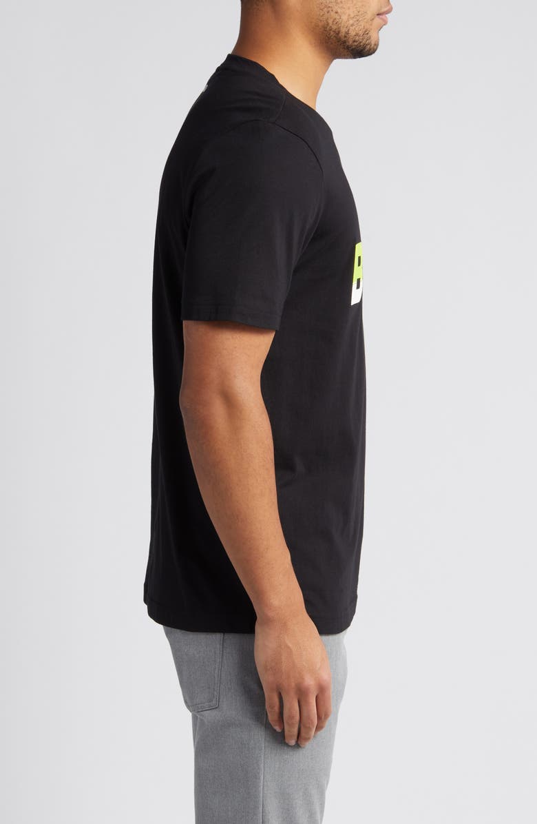 BOSS Logo Crewneck Cotton T-Shirt, Alternate, color,