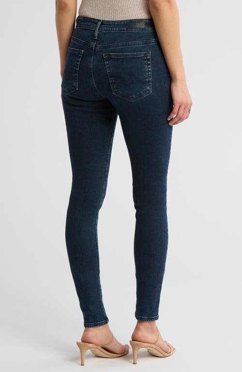 Ag The Farrah Mid Rise Skinny Jeans In Twilight