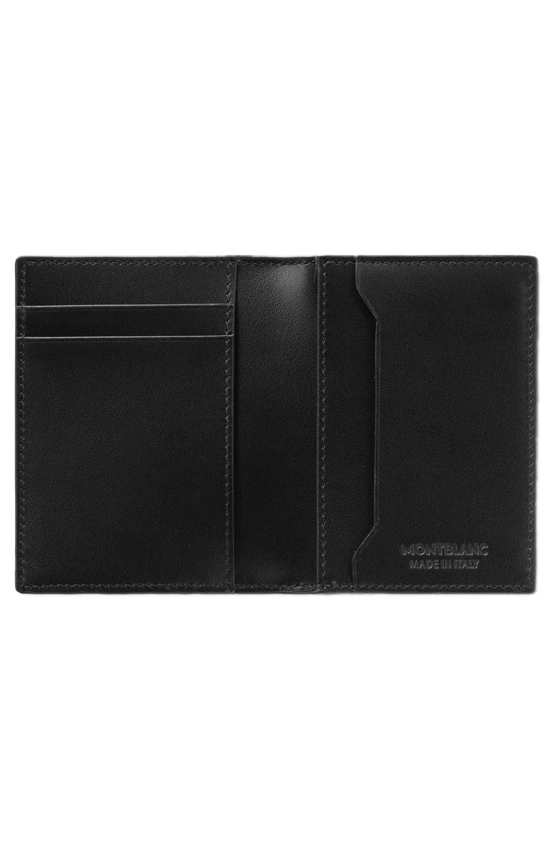 Montblanc Extreme 3.0 Leather Card Case, Alternate, color, Black