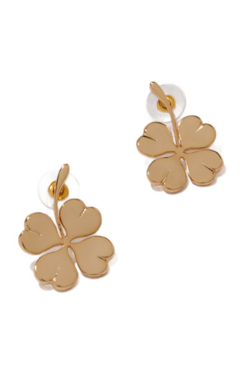 maje Shamrock earrings, Alternate, color, 