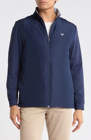Callaway Insulated Mixed Media Full Zip Jacket