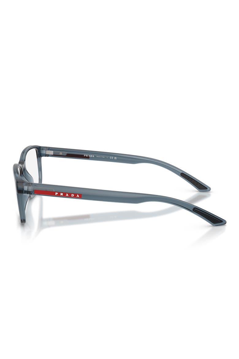 55mm Pillow Optical Glasses, Alternate, color, AZURE