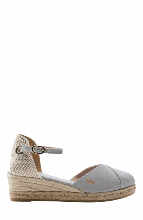 Pubol Canvas Espadrille Wedges
