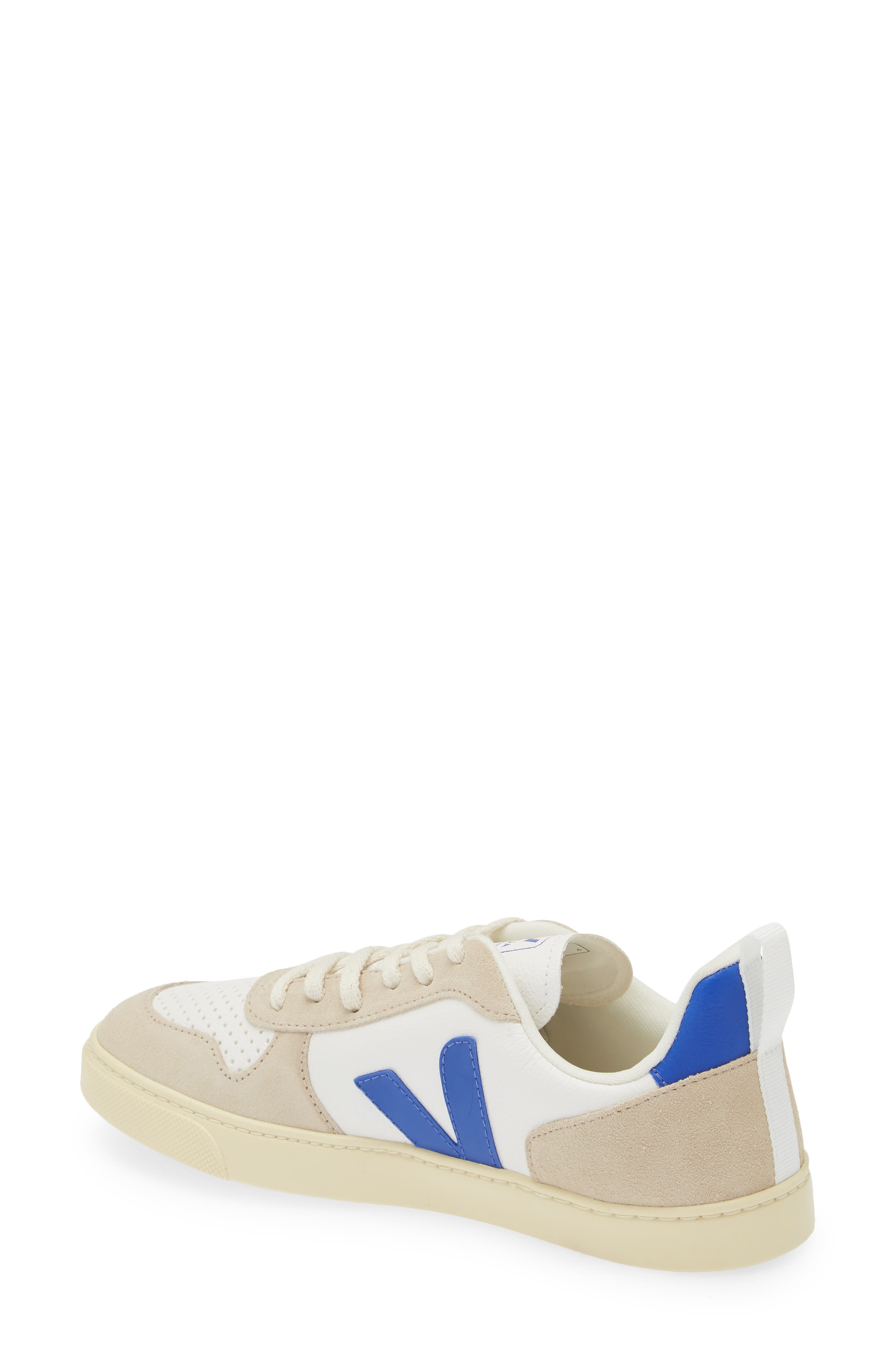 Veja Kids' Small V-10 Sneaker, Alternate, color, 