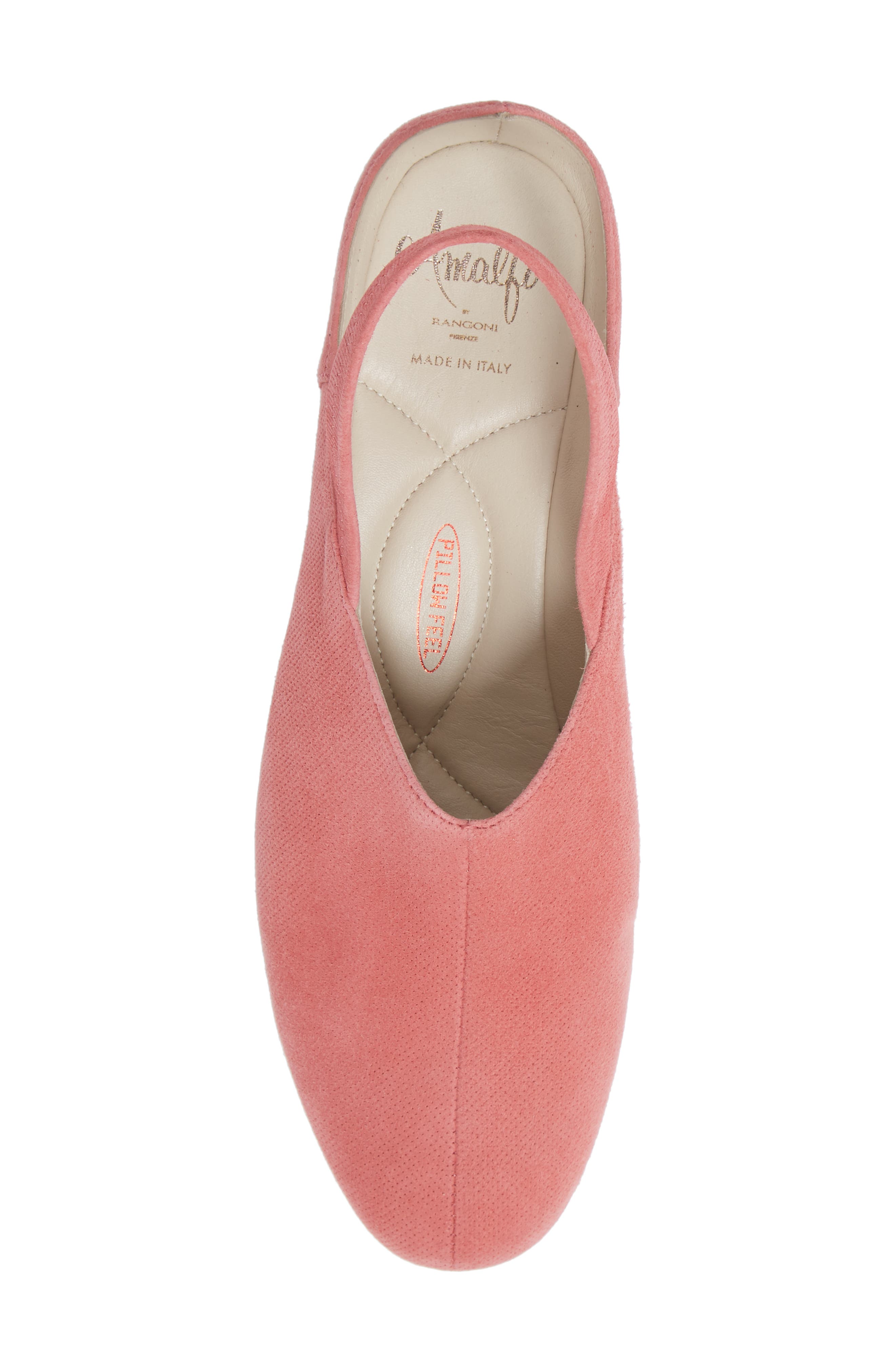 Amalfi by Rangoni Valter Slingback Wedge, Alternate, color, Coral Cashmere