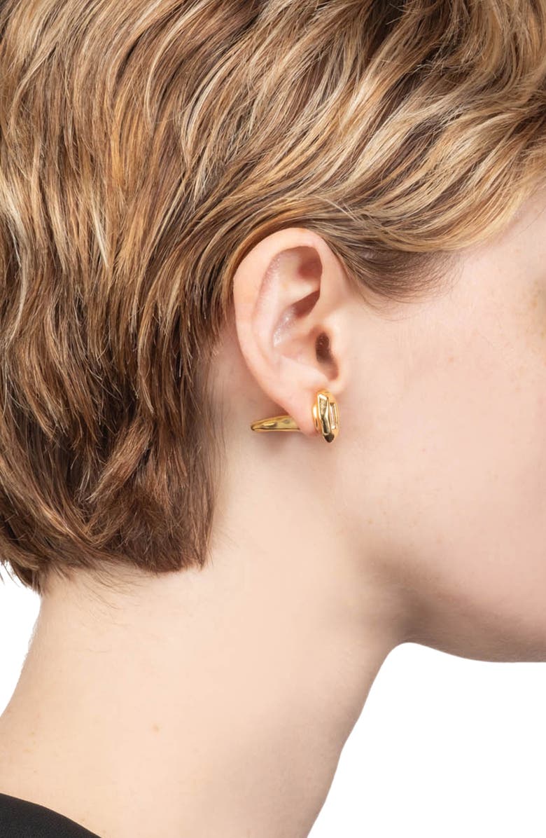 Alexis Bittar Baguette Crystal Stud Earrings, Alternate, color, Crystals