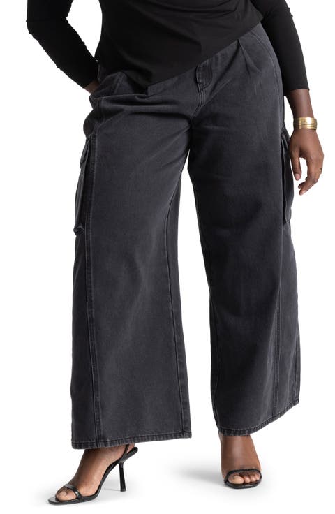 Wide Leg Cargo Jean