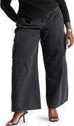 ELOQUII Wide Leg Cargo Jean