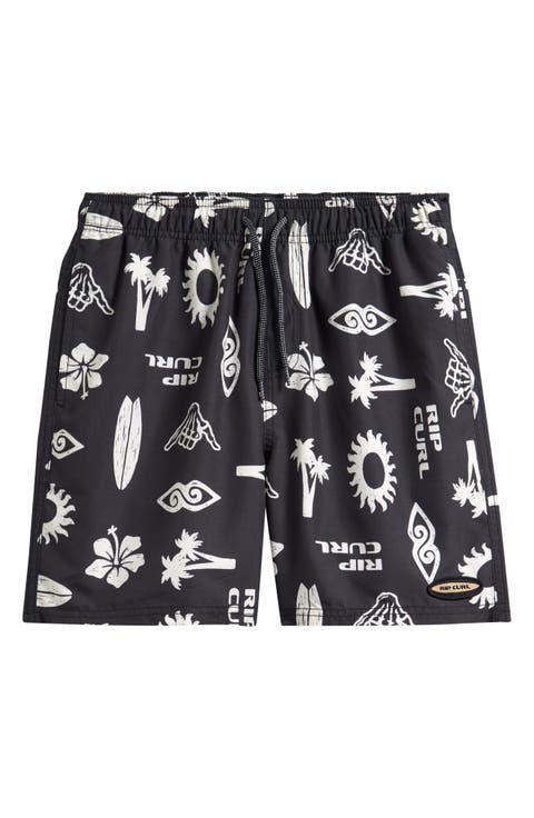 Kids' Island Paradiso Volley Swim Trunks (Big Kid)